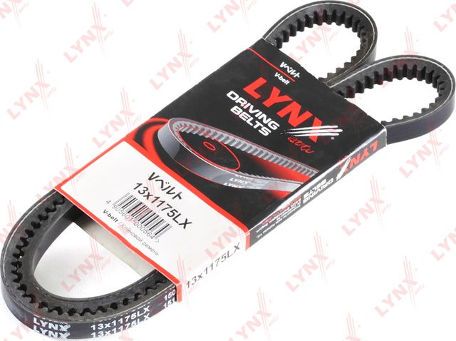Приводной ремень клиновой LYNXauto для Toyota 4Runner III 1995-2002. Артикул 13X1175LX