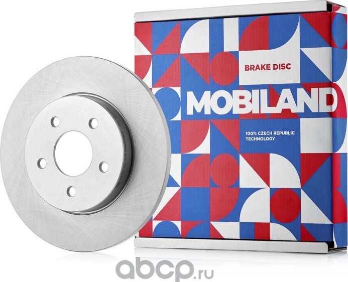 Диск тормозной задний невентилируемый D279,8мм FORD MONDEO III (B5Y) (Mobiland). Артикул 416208940