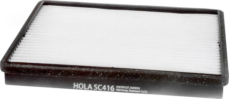 Салонный фильтр HOLA. Артикул SC416