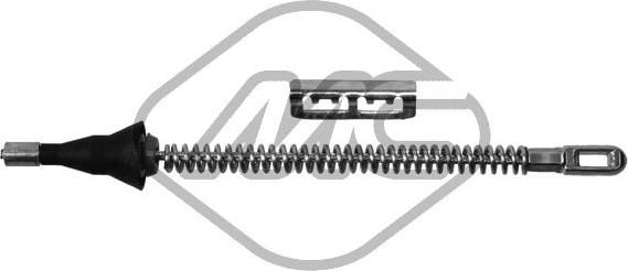 Трос ручника (тросик ручного тормоза) Metalcaucho. Артикул 82507