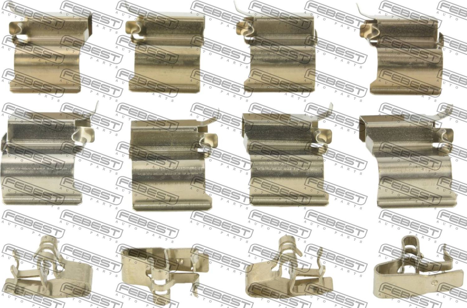 Комплект монтажный тормозных колодок Febest. Артикул 0103-GDJ150R