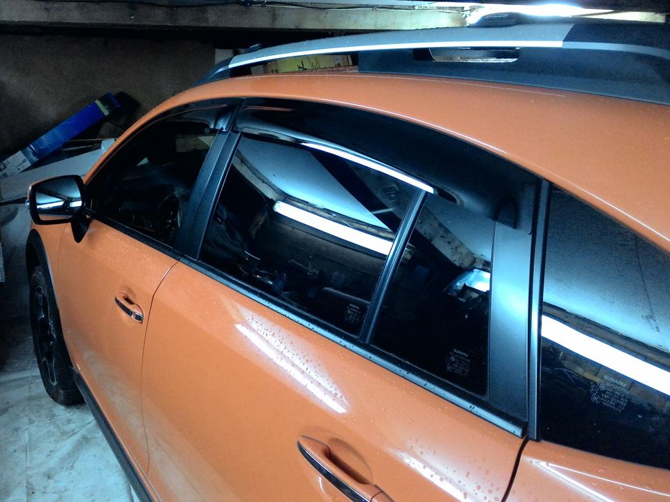 Дефлекторы SIM для окон Subaru XV I 2011-2016. Артикул SSUXV1232