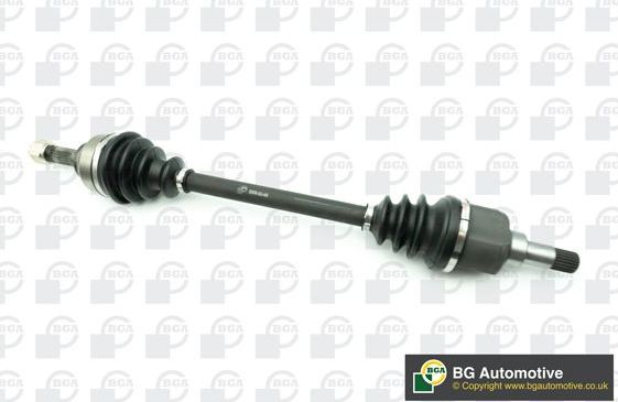 Полуось (привод в сборе, приводной вал) BGA передняя левая для Peugeot 1007 2005-2009. Артикул DS1420L