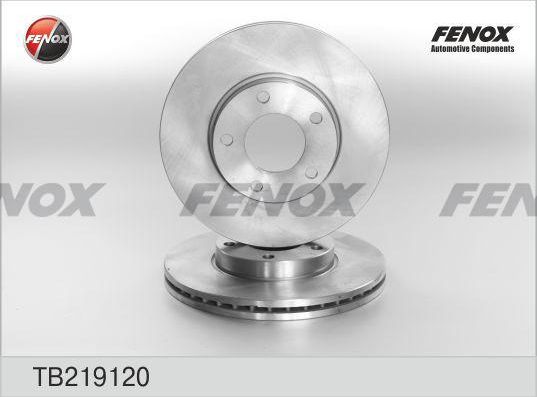 Тормозной диск Fenox. Артикул TB219120