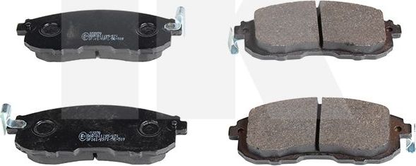 Тормозные колодки NK. Артикул 222270