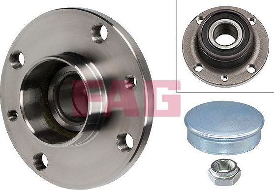 Ступица колеса с интегрированным подшипником Fag. Артикул 713 6907 10