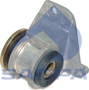 Крепление (кронштейн) радиатора Sampa левый для MAN TGS 2007-2026. Артикул 020.471