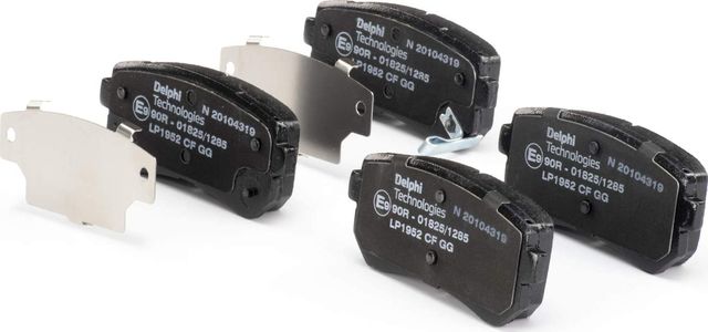 Тормозные колодки Delphi (Low-Metallic). Артикул LP1952