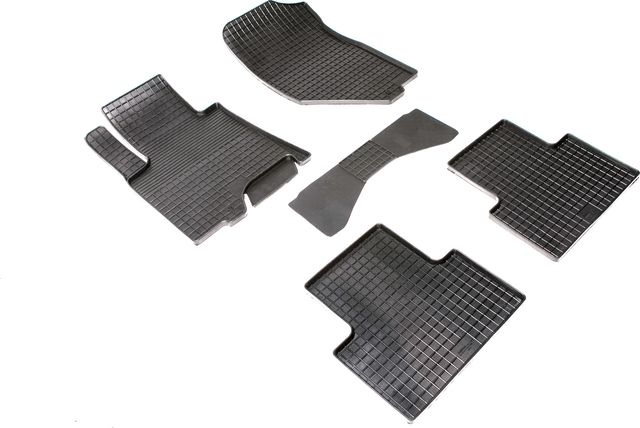 Коврики резиновые Seintex с узором сетка для салона Infiniti FX 37/50 2008-2026. Артикул 85551