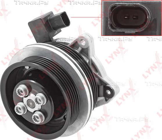 Помпа (водяной насос) LYNXauto для Volkswagen Passat B7 2010-2014. Артикул CW-0415
