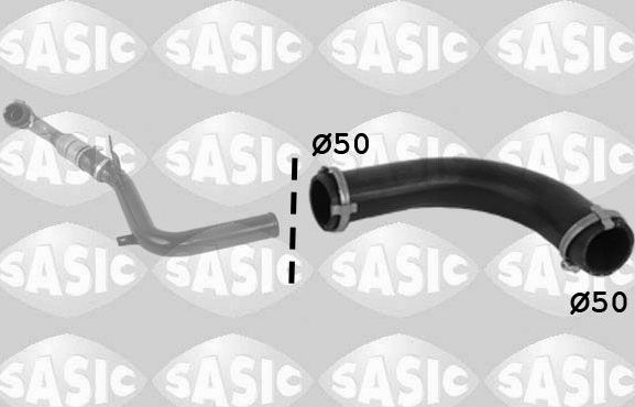 Патрубок интеркулера Sasic для Ford C-MAX I 2003-2010. Артикул 3336229