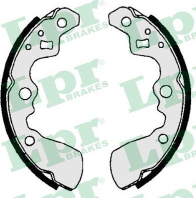 Тормозные колодки LPR задние для Geo Metro 1988-1998. Артикул 06320