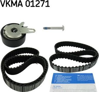 Ремень ГРМ с роликами (комплект) SKF. Артикул VKMA 01271