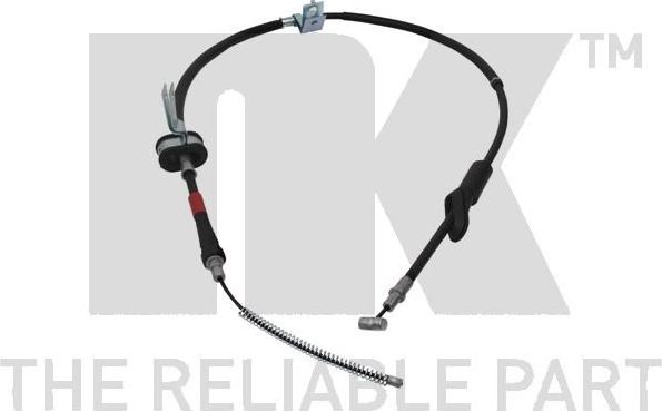 Трос ручника (тросик ручного тормоза) NK. Артикул 905216