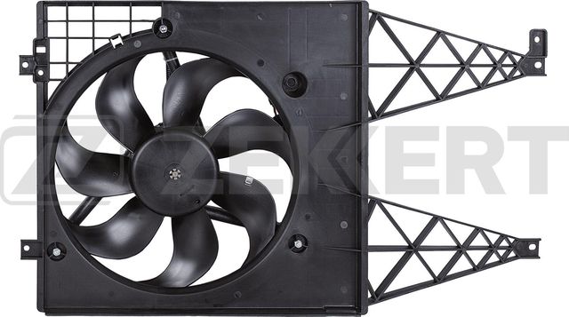 Вентилятор радиатора двигателя Zekkert для Volkswagen Golf IV 2000-2005. Артикул MK-7003