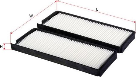 Салонный фильтр Sakura. Артикул CA-89060