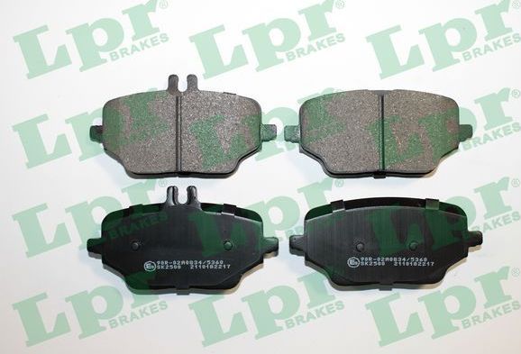 Тормозные колодки LPR. Артикул 05P2217