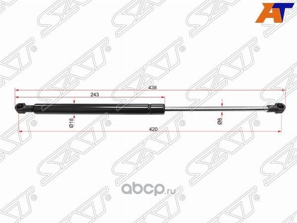 Амортизатор капота CHEVROLET EPICA 06-11 (SAT). Артикул ST95017985