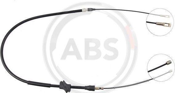 Трос ручника (тросик ручного тормоза) ABS. Артикул K10046