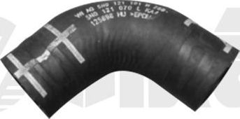 Патрубок радиатора (системы охлаждения) Vika (резина) для Volkswagen Golf Plus I 2005-2013. Артикул 11211851201