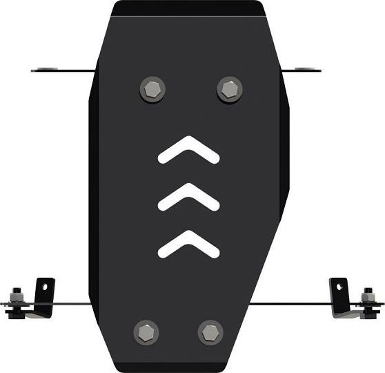 Защита Шериф (2 мм) для дифференциала Subaru XV II 2017-2026. Артикул 22.3533