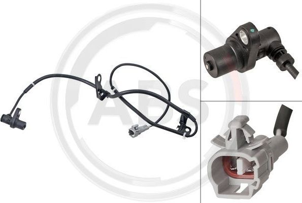 Датчик ABS ABS передний правый для Toyota Prius II (XW20) 2003-2009. Артикул 31645