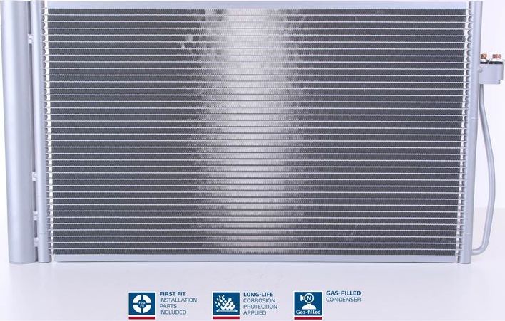 Радиатор кондиционера (конденсатор) Nissens (алюминий). Артикул 94747