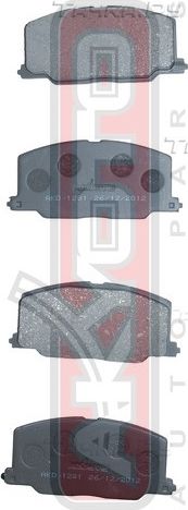 Тормозные колодки Akyoto Packing AKYOTO. Артикул AKD-1281
