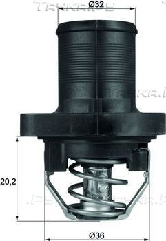 Термостат Mahle Behr для Citroen Xsara 1997-2005. Артикул TI 47 89