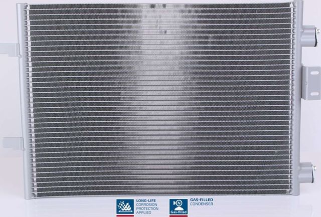 Радиатор кондиционера (конденсатор) Nissens (алюминий) для Renault Clio II 2001-2013. Артикул 94656