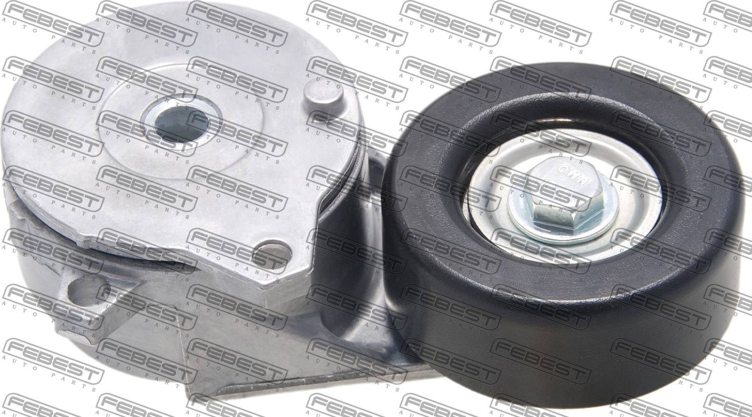 Натяжной ролик (натяжитель) приводного клинового зубчатого ремня Febest. Артикул 0290-F15