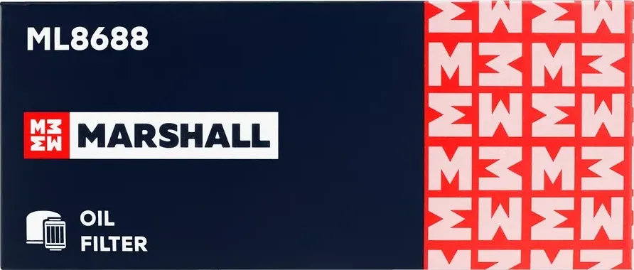 Фильтр масляный (Marshall). Артикул ML8688