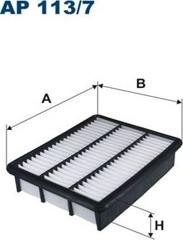Воздушный фильтр Filtron. Артикул AP 113/7