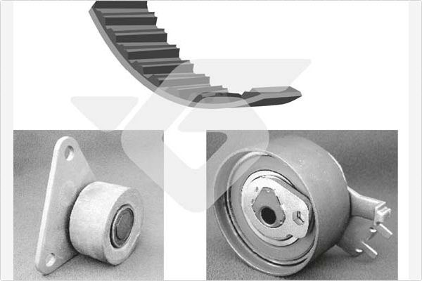 Ремень ГРМ с роликами (комплект) Hutchinson. Артикул KH 154