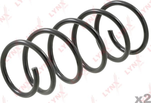 Пружина подвески LYNXauto передняя для Nissan Kubistar X76 2003-2026. Артикул SC-2865