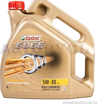 Масло моторное EDGE LL 5W30 синт.4л CASTROL. Артикул 15669A