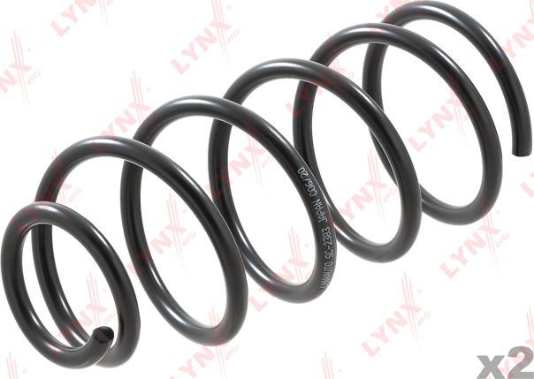 Пружина подвески LYNXauto задняя для Kia Sorento I 2002-2006. Артикул SC-2383