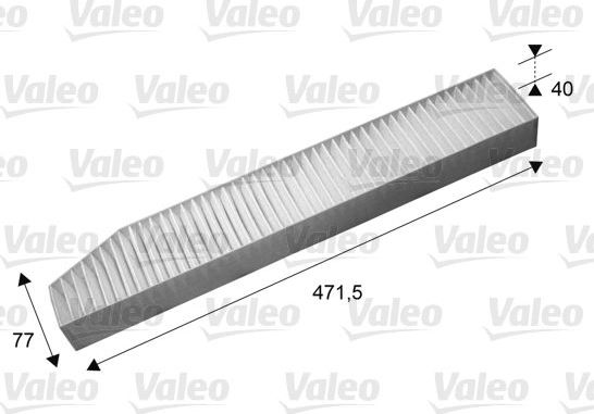Салонный фильтр Valeo Essential для Jeep Commander XK, XH 2005-2010. Артикул 715670