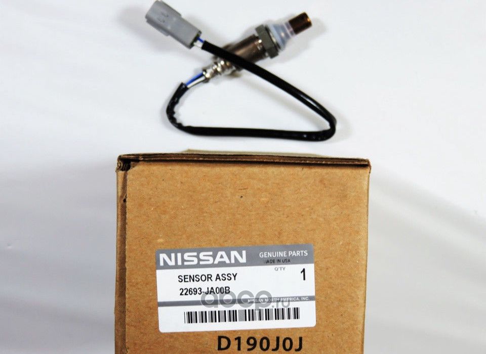 Лямбда-зонд (кислородный датчик) Nissan. Артикул 22693JA00B