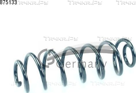 Пружина подвески CS-Germany задняя для Skoda Superb II 2008-2015. Артикул 14.875.133