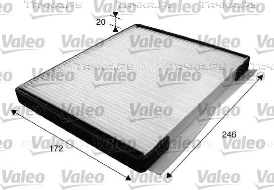 Салонный фильтр Valeo Essential. Артикул 715592