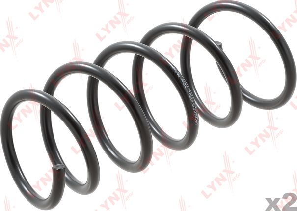 Пружина подвески LYNXauto задняя для Renault Duster I 2010-2022. Артикул SC-2882