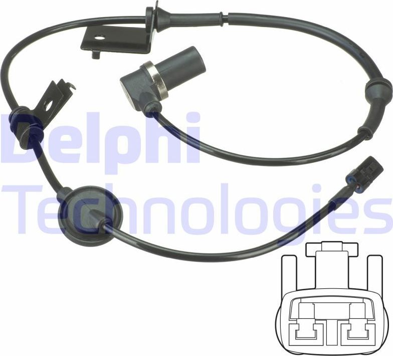 Датчик ABS Delphi. Артикул SS20508