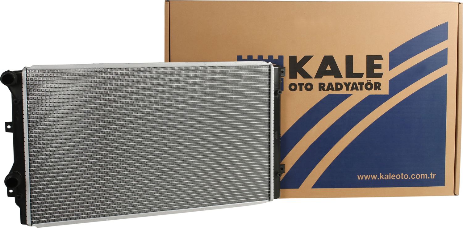 Радиатор охлаждения для а/м VW Jetta (05-)/(11-)/Skoda Octavia A5 (04-) паяный (Kale). Артикул 353500