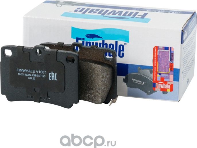 Колодки тормозные MITSUBISHI PAJERO SPORT/MONTERO SPORT 98>09 2.5D/3.0 задние (Finwhale). Артикул V1087