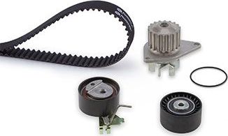 Помпа (водяной насос) с комплектом ремня ГРМ Gates PowerGrip®. Артикул KP15615XS