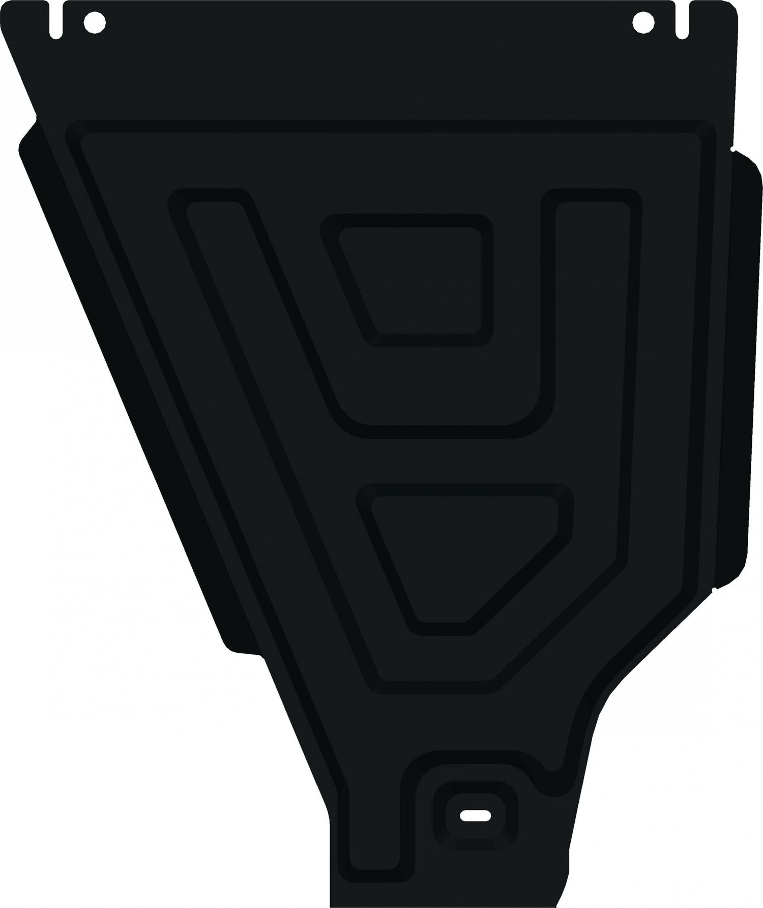 Защита Alfeco для раздатки Mitsubishi Pajero IV 2006-2026. Артикул ALF.14.07 st