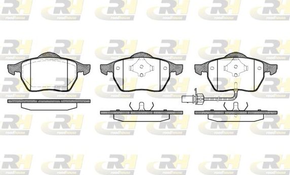 Тормозные колодки RoadHouse. Артикул 2390.11