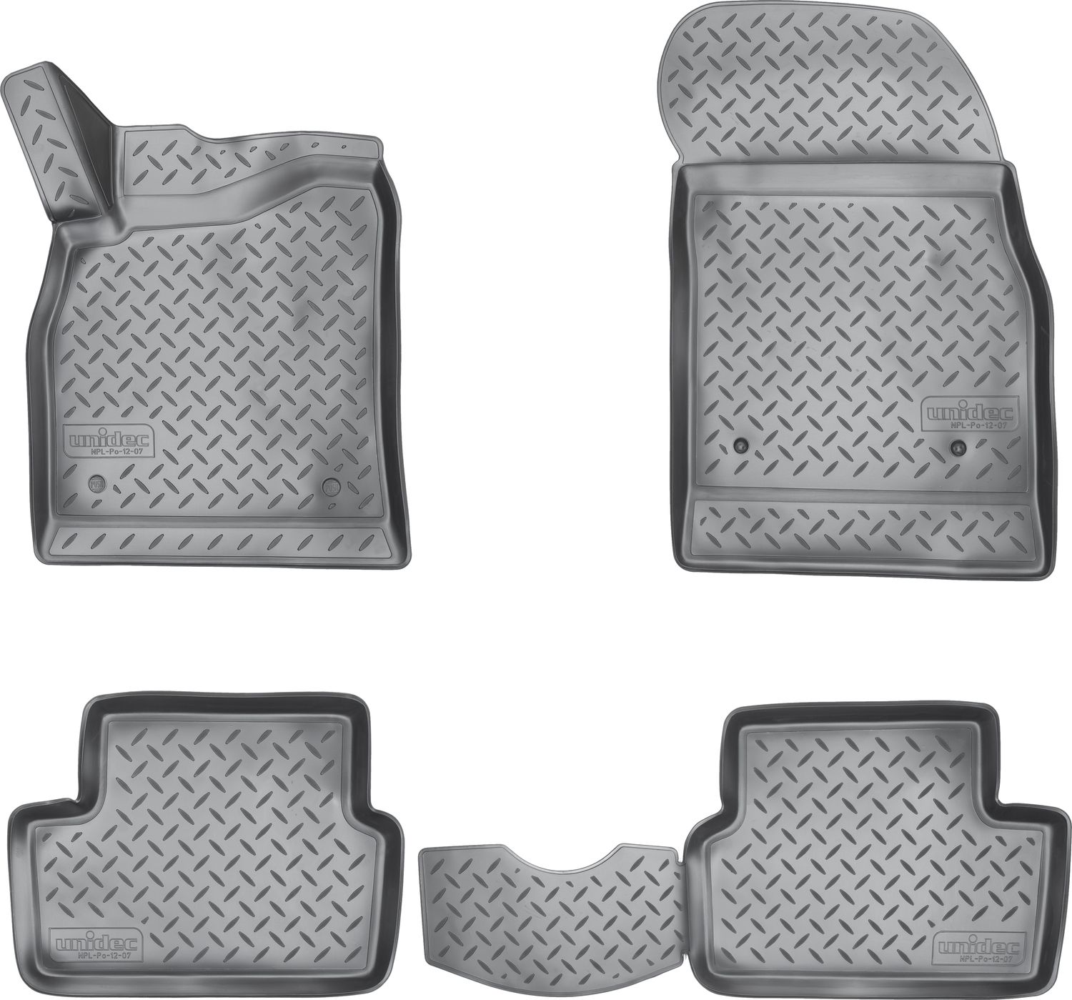 Коврики Норпласт для салона Chevrolet Cruze J300 седан 2009-2015. Артикул NPL-Po-12-07