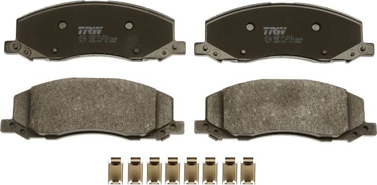 Тормозные колодки TRW. Артикул GDB1781